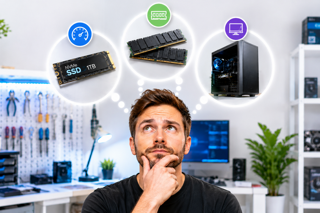 Come capire se servono SSD, RAM o un computer nuovo